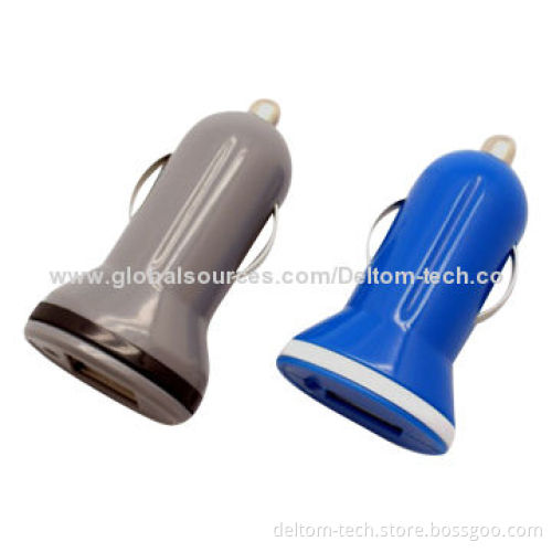 Hot-sale in-car charger, single USB Output, 1.0A output